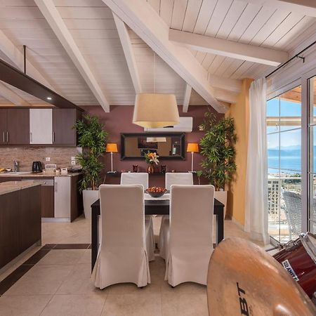Panoramic View!Penthouse 120Qm Of Sea & Mountain Villa Loutra Edipsou  Eksteriør billede
