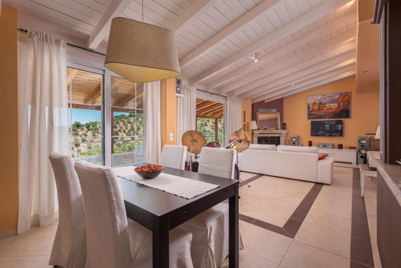 Panoramic View!Penthouse 120Qm Of Sea & Mountain Villa Loutra Edipsou  Eksteriør billede